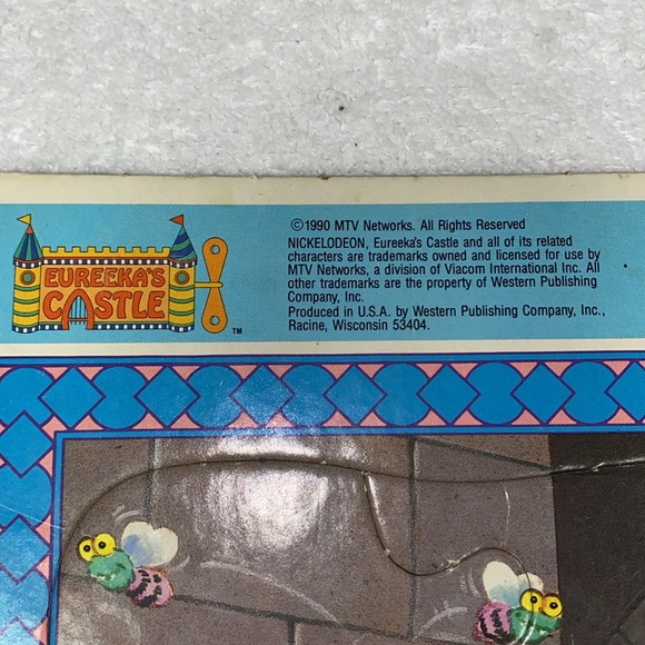 Vintage 90’s Eurekas Castle Golden frame tray puzzle age 3-7 - Picture 5 of 7